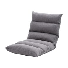 피티즘 린넨 좌식 리클라이너 의자, 다크그레이