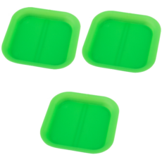 오늘도양 플라스틱 모종 화분받침 3p, 그린