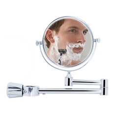 RIVER-GREEN 浴室伸縮雙面鏡子 S號, 單色, 1個