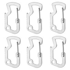 Life Bag 戶外高強度登山扣 6入, 01, 6個