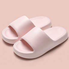 HIGHER DECO 舒適柔軟氣墊室內拖鞋, 粉紅色, 1個