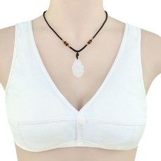 Odami 素色雙扣哺乳內衣 3入