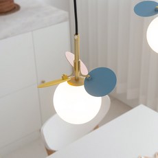 hit LIGHTING 托尼 1燈 吊燈 D1330, 金色 + 混搭