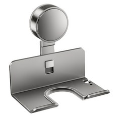 Real Picky 壁掛式吹風機支架, 灰色, 1個