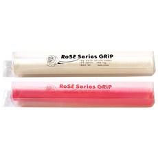 玫瑰撞球握把 2入, 白色 + 粉紅色