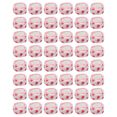 毛皇上 彈力自黏寵物繃帶 白底愛心 小號, 587g, 48捲