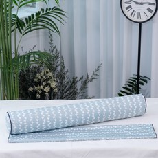 아띠블랑 아동용 사계절 순면 바디필로우 커버 2p + 진드기방지 속통 세트, 클라우드