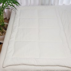 아띠블랑 아동용 양면 모달 차렵 이불, 화이트