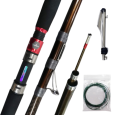 Leader Cute 船釣紅魚釣竿 300T, 混合色