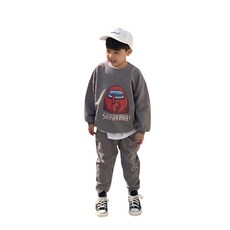 孩童 AMONG US 機器人上下套裝