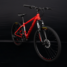 블랙스미스자전거 MTB 자전거 PATRON 5S M1 27.5 방문설치, 글로시레드, 185cm, 1개