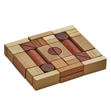 森林之聲 開放式玩具積木 33件組, 1組, 混色