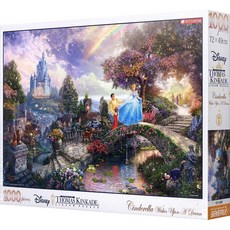 BEVERLY HILLS POLO CLUB 灰姑娘 Thomas Kinkade 拼圖畫布品質 BESPO-010, 1000件, 混色