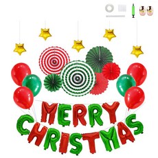 Miniddine 聖誕花球派對套組, 混合顏色, 1套