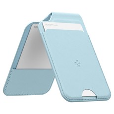 Spigen 磁吸支架卡夾, 1個, 淺藍色