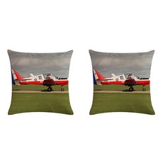 夢想與希望的飛呀飛呀飛機系列 抱枕套 2入
