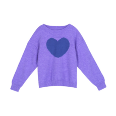 Angel Eye 兒童胸前愛心針織衫
