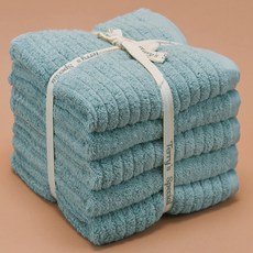 테리파머 목화면 타올 자카드 페르소나 호텔수건 200g 코마사, 아틀란티스, 5개