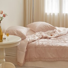 maatila Summer Hotel涼感人造絲純棉雙面夏季薄被, 鎮海櫻花