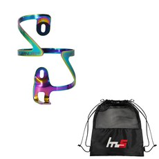 LUNJE Naya Style 自行車水壺架 + 專屬小袋套組 CYYP-138-1PU, 1套, 全息圖 A（搖籃）