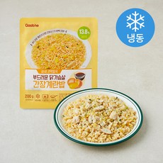 굽네 부드러운 닭가슴살 간장계란밥 (냉동), 200g, 4개