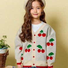 KADE COCO 兒童 Coco Cherry 針織開襟衫