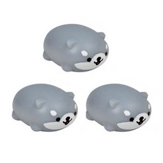 Morden Draw 柴犬減壓玩具3件組, 隨機出貨