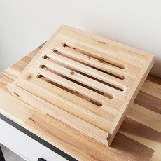 다우드 로니에 원목 노트북 받침대, 혼합색상