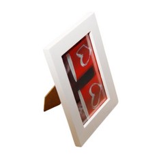 J 木質桌上型相框, 白色