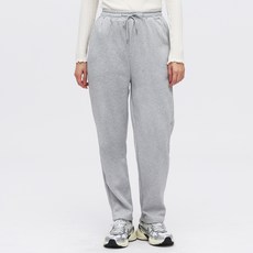 Elsso 女款內刷毛鬆緊帶毛圈寬版運動褲