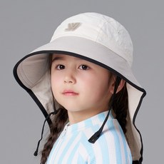 whitesands 兒童防水寬簷遮陽露營拉包爾護頸帽