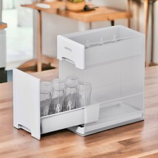 Warmly 奶瓶與副食品餐具收納盒, 單品, 白色