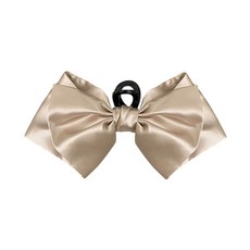 수스다 심플 새틴 리본헤어핀 집게핀 빅사이즈 올림머리 리본핀