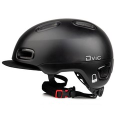 Dvic 城市自行車安全帽, 黑色的