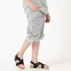 Kids Recipe 兒童透氣三線七分哈倫褲