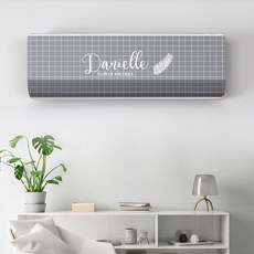 unheve 現代壁掛式冷氣機罩, C 灰色