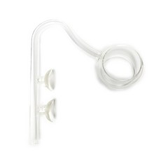Lime Pet Aqua 龍捲風玻璃出水管 適用12-16mm 減緩水流型, 混合色, 1個