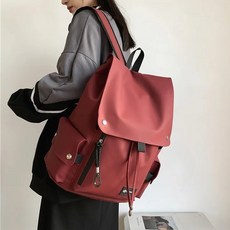 Suzina 大容量塗層後背包, 紅色