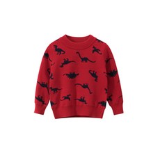 The Merci 兒童恐龍公園針織毛衣