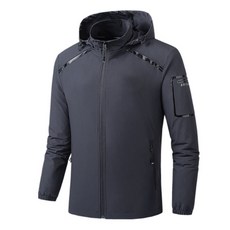 男款網眼內襯四面彈性運動休閒夾克 A10