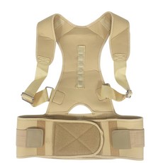 端正姿勢帶 米色, 1個