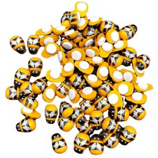 蜜蜂模型裝飾居家小物 50入, 黃色