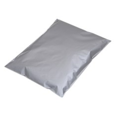 LDPE熱熔黏貼快遞包裝袋 銀色 10mm N20G20010, 100個