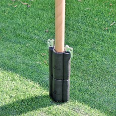 Breeze Moon 露營營柱防護套 2入, 黑色