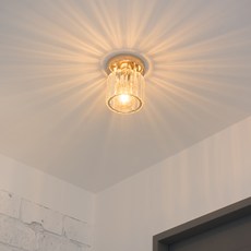 hit LIGHTING 法式圓形吸頂燈, 金色, 1個