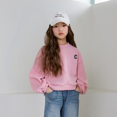 SM2 女童糖果針織大學T