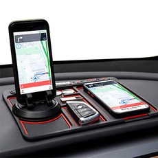 에스엠씨 늘바론 4in1 차량용 거치패드, 1개