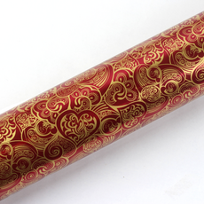 knockone Noble Heart 塑膠鍍膜包裝紙 大(53cm x 17m), 2個, 紫紅色