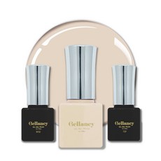 Looks bio Bellancy凝膠美甲一步膠+底膠+封層膠組, 1組, Bellancy Base 10ml+SN-05 10ml+Belanche Top 10ml