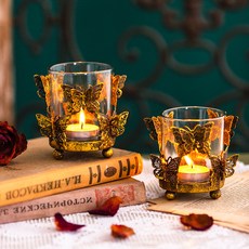 奢華蝴蝶燭台, 混合色